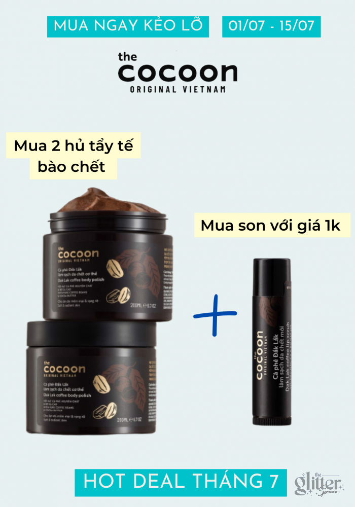 Tẩy tế bào chết cà phê COCOON