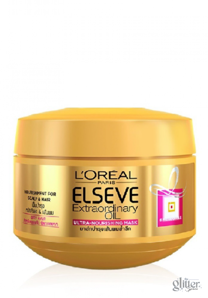 KEM Ủ CHIẾT XUẤT TINH DẦU HOA TỰ NHIÊN L'ORÉAL PARIS ELSEVE EXTRAORDINARY OIL