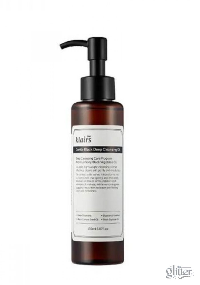 DẦU TẨY TRANG VÀ DƯỠNG ẨM GENTLE BLACK DEEP CLEANSING OIL
