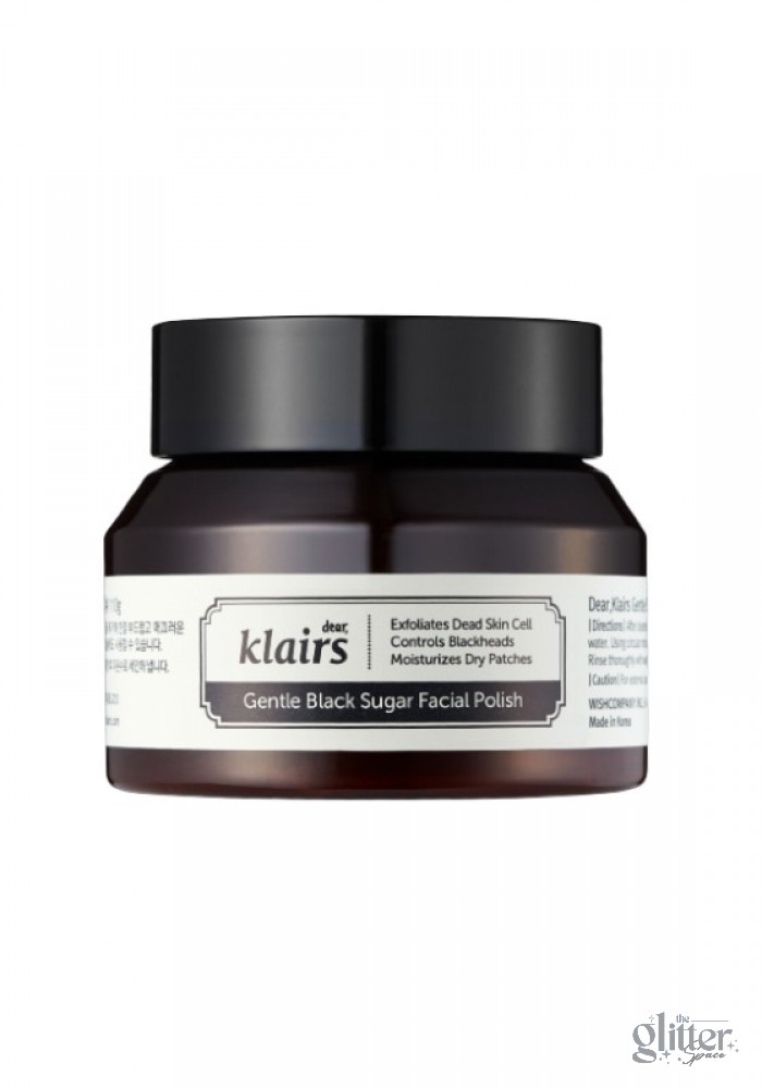 TẨY TẾ BÀO CHẾT LÀM SẠCH MỤN ĐẦU ĐEN KLAIRS GENTLE BLACK SUGAR FACIAL POLISH