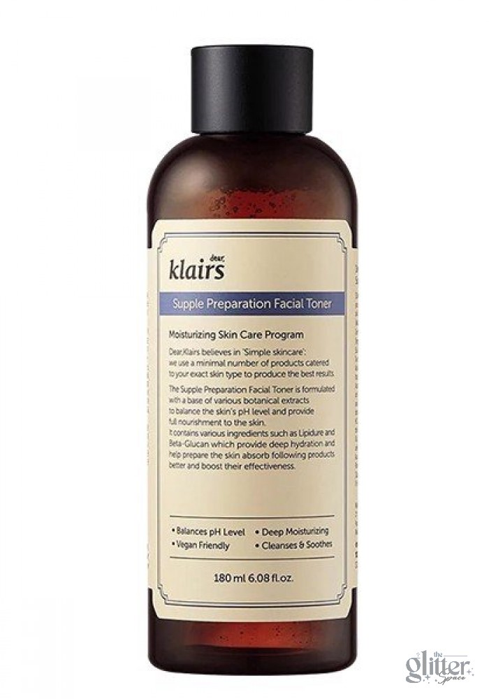 NƯỚC HOA HỒNG CÓ MÙI DEAR KLAIRS DƯỠNG ẨM DA VÀ LÀM MỀM DA SUPPLE PREPARATION FACIAL 