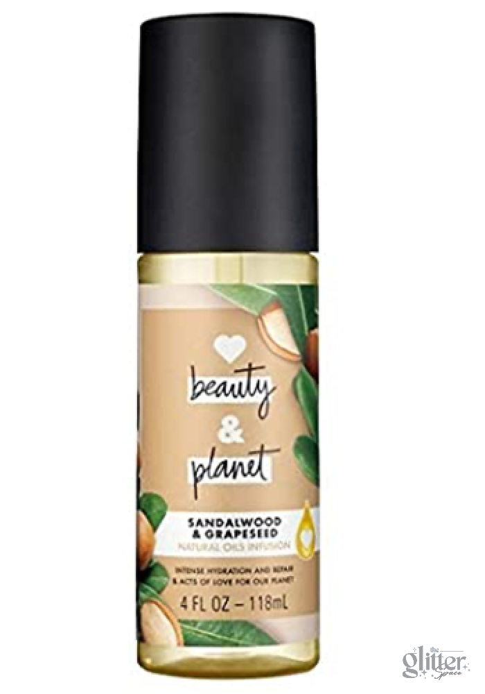LOVE BEAUTY AND PLANET SANDALWOOD & GRAPESEED NATURAL OILS INFUSION HAIR OIL