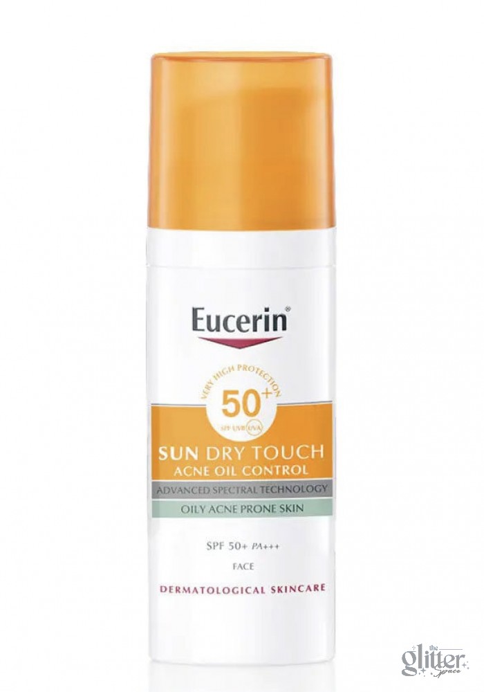 Kem Chống Nắng Cho Da Dầu Mụn Eucerin Sun Gel-Cream Dry Touch Acne Oil Control SPF50+ PA+++ 50ml