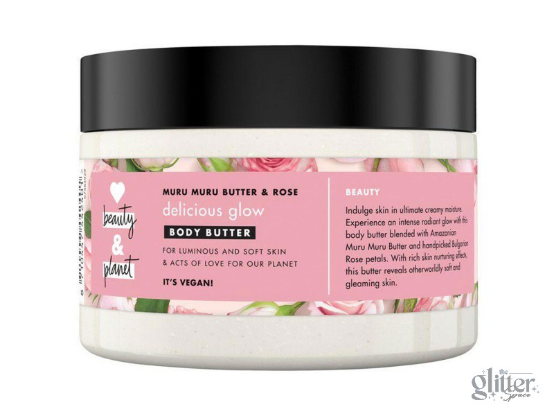 BƠ DƯỠNG THỂ LOVE BEAUTY AND PLANET LÀM SÁNG DA BODY BUTTER DELICIOUS GLOW